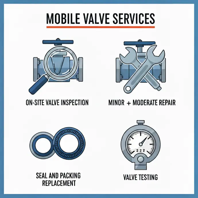 On-Site Industrial Valve Repair & Servicing